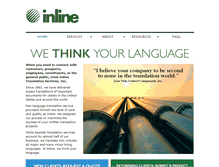 Tablet Screenshot of inlinela.com